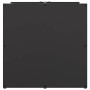 Leñero negro 40x40x40 cm Acero laminado en frío de , Bolsas y soportes de leña - Ref: Foro24-864237, Precio: 47,76 €, Descuen...