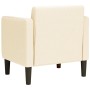 Sillón con reposabrazos color crema 54 cm tejido de pana von , Sessel - Ref: Foro24-4100517, Preis: 134,96 €, Rabatt: %