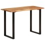 Mesa de comedor madera maciza de acacia 110x50x76 cm von , Küchen- und Esstische - Ref: Foro24-350289, Preis: 253,92 €, Rabat...
