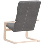 Sillón relajante de tela gris oscuro de , Sillones - Ref: Foro24-352446, Precio: 74,15 €, Descuento: %