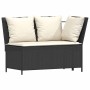 Set de sofás de jardín en forma de L con cojines 4 pzas negro by , Garden sets - Ref: Foro24-3365324, Price: 573,23 €, Discou...