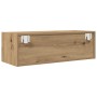 Mueble para TV madera de ingeniería roble artisan 80x31x25,5 cm de , Muebles TV - Ref: Foro24-861524, Precio: 61,50 €