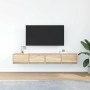 Muebles de TV 2 uds Roble Sonoma 80x31x25,5cm Madera ingeniería von , TV-Möbel - Ref: Foro24-861513, Preis: 92,81 €, Rabatt: %