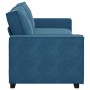 Sofá de 3 plazas terciopelo azul 180 cm by , Sofas - Ref: Foro24-4105039, Price: 274,27 €, Discount: %
