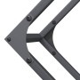Leñero antracita 100x25x100 cm Acero laminado en frío by , Firewood bags and holders - Ref: Foro24-864289, Price: 37,76 €, Di...