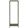 Leñero verde oliva 34x25x100 cm Acero laminado en frío de , Bolsas y soportes de leña - Ref: Foro24-864326, Precio: 55,53 €