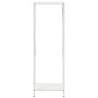 Leñero blanco 34x25x100 cm Acero laminado en frío by , Firewood bags and holders - Ref: Foro24-864324, Price: 53,51 €, Discou...