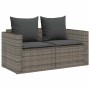 Set de muebles de jardín 5 pzas y cojines apilables gris von , Outdoor-Sofas - Ref: Foro24-4104165, Preis: 266,16 €, Rabatt: %