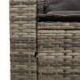 Set de muebles de jardín 5 pzas y cojines apilables gris von , Outdoor-Sofas - Ref: Foro24-4104165, Preis: 266,16 €, Rabatt: %