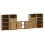 Muebles de TV 5 uds. con almacenaje "ODDA" madera maciza pino von , TV-Möbel - Ref: Foro24-3365370, Preis: 256,07 €, Rabatt: %