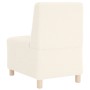Sillón color crema 55 cm tejido imitación lana rizada by , Sofas - Ref: Foro24-4108504, Price: 126,84 €, Discount: %