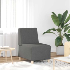 Sillón Sofá Tela Gris Oscuro 55 cm by , Sofas - Ref: Foro24-4108469, Price: 113,11 €, Discount: %