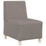 Sillón Sofá Tela Gris Topo 55 cm by , Sofas - Ref: Foro24-4108474, Price: 122,97 €, Discount: %