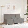 Sillón Sofá Tela Gris Topo 55 cm by , Sofas - Ref: Foro24-4108474, Price: 122,97 €, Discount: %