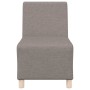 Sillón Sofá Tela Gris Topo 55 cm by , Sofas - Ref: Foro24-4108474, Price: 122,97 €, Discount: %