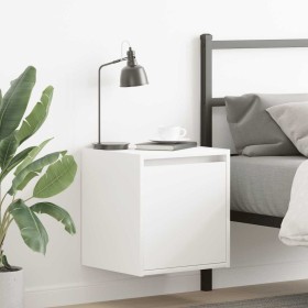 Mesilla de noche de pared blanca 38x34x40 cm von , Nachttische - Ref: Foro24-861229, Preis: 39,11 €, Rabatt: %