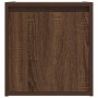 Mesilla de noche de pared roble marrón 38x34x40 cm de , Mesitas de noche - Ref: Foro24-861241, Precio: 40,51 €