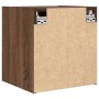 Mesilla de noche de pared roble marrón 38x34x40 cm de , Mesitas de noche - Ref: Foro24-861241, Precio: 40,51 €