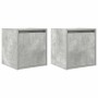 Mesillas de noche de pared 2 uds gris hormigón 38x34x40 cm von , Nachttische - Ref: Foro24-861236, Preis: 63,51 €, Rabatt: %