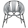 Juego de sillas de jardín 3 uds negro y gris claro by , Garden chairs - Ref: Foro24-4009294, Price: 169,92 €, Discount: %