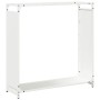 Leñero blanco 90x28x90 cm Acero laminado en frío von , Brennholztaschen und -halter - Ref: Foro24-864216, Preis: 64,19 €, Rab...