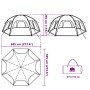 Tienda de fiesta impermeable gris de , Tiendas de campaña - Ref: Foro24-4100651, Precio: 201,33 €, Descuento: %