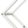 Leñero blanco 60x25x60 cm Acero laminado en frío by , Firewood bags and holders - Ref: Foro24-864280, Price: 27,44 €, Discoun...