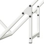 Leñero blanco 60x25x60 cm Acero laminado en frío by , Firewood bags and holders - Ref: Foro24-864280, Price: 27,44 €, Discoun...