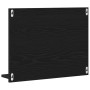Espejo de baño de madera de roble negro 60x10,5x45 cm de , Tocadores de baño - Ref: Foro24-862546, Precio: 38,03 €, Descuento: %