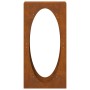 Leñero 50x23x100 cm acero corten by , Firewood bags and holders - Ref: Foro24-864186, Price: 84,25 €, Discount: %