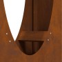 Leñero 50x23x100 cm acero corten by , Firewood bags and holders - Ref: Foro24-864186, Price: 84,25 €, Discount: %