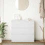 Aparador blanco 80x35x76 cm madera de ingeniería von , Sideboards - Ref: Foro24-861733, Preis: 103,38 €, Rabatt: %