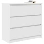 Aparador blanco 80x35x76 cm madera de ingeniería von , Sideboards - Ref: Foro24-861733, Preis: 103,38 €, Rabatt: %