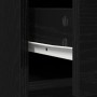 Aparador con cajones y puertas roble negro 70,5x34x74,5 cm de , Aparadores - Ref: Foro24-861842, Precio: 102,75 €, Descuento: %