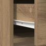 Aparador con cajones y puertas roble artesanal 70,5x34x74,5 cm de , Aparadores - Ref: Foro24-861849, Precio: 93,68 €, Descuen...