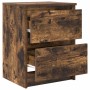 Mueble de TV de roble ahumado 40x35x54 cm Madera de ingeniería von , TV-Möbel - Ref: Foro24-861773, Preis: 51,16 €, Rabatt: %