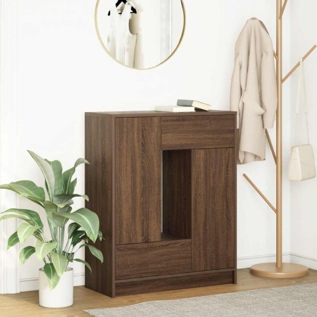 Aparador con cajones y puertas roble marrón 73x31x90 cm von , Sideboards - Ref: Foro24-861856, Preis: 101,72 €, Rabatt: %