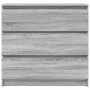 Aparador de madera de ingeniería Sonoma gris 80x35x76 cm by , Sideboards - Ref: Foro24-861738, Price: 99,27 €, Discount: %
