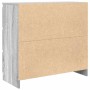 Aparador de madera de ingeniería Sonoma gris 80x35x76 cm by , Sideboards - Ref: Foro24-861738, Price: 99,27 €, Discount: %