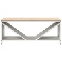 Leñero con tablero de madera blanco 100,5x35,5x40 cm von , Brennholztaschen und -halter - Ref: Foro24-864256, Preis: 94,23 €,...