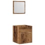 Juego de muebles de baño 2 piezas madera ingeniería envejecida by , Bathroom furniture - Ref: Foro24-862036, Price: 52,76 €, ...