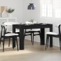 Mesa de comedor de madera ingeniería roble negro 120x60x76 cm von , Küchen- und Esstische - Ref: Foro24-861987, Preis: 84,71 ...