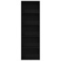 Estantería de madera de roble negro 60x30x189 cm von , Bücherregale und Regale - Ref: Foro24-862457, Preis: 111,19 €, Rabatt: %