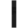Mueble de baño de madera de roble negro 32x25,5x190 cm von , Badezimmermöbel - Ref: Foro24-862015, Preis: 82,18 €, Rabatt: %