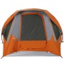 Tienda de campaña para 4 personas impermeable gris y naranja by , tents - Ref: Foro24-4100666, Price: 88,77 €, Discount: %
