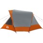 Tienda de campaña para 4 personas impermeable gris y naranja by , tents - Ref: Foro24-4100666, Price: 88,77 €, Discount: %