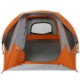 Tienda de campaña para 4 personas impermeable gris y naranja by , tents - Ref: Foro24-4100666, Price: 88,77 €, Discount: %