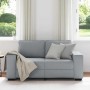 Sofá de 2 plazas de tela gris claro 120 cm by , Sofas - Ref: Foro24-4105156, Price: 231,45 €, Discount: %