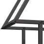 Leñero negro 50x25x60 cm Acero laminado en frío von , Brennholztaschen und -halter - Ref: Foro24-864311, Preis: 29,67 €, Raba...