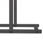 Leñero negro 50x25x60 cm Acero laminado en frío von , Brennholztaschen und -halter - Ref: Foro24-864311, Preis: 29,67 €, Raba...